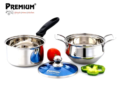 Premium 3 Pcs Kitchen Set steel
